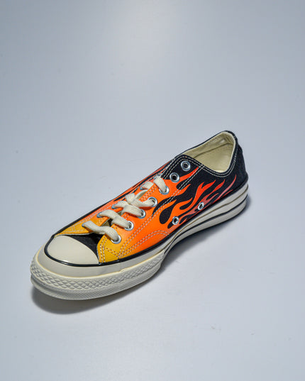 CONVERSE 813C C.C SNEAKERS NERA-ARANCIONE