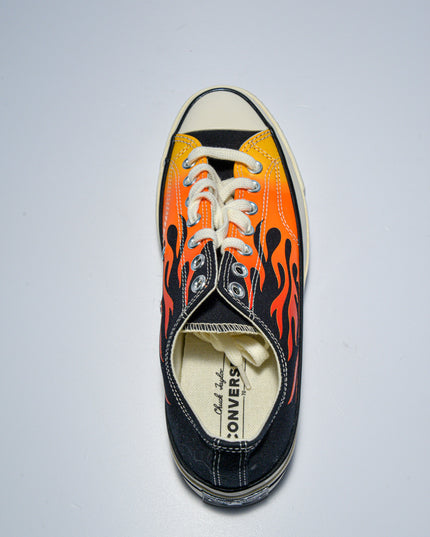 CONVERSE 813C C.C SNEAKERS NERA-ARANCIONE