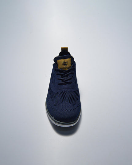 LUMBERJACK ALEXANDERC27 SNEAKERS IN TELA BLU