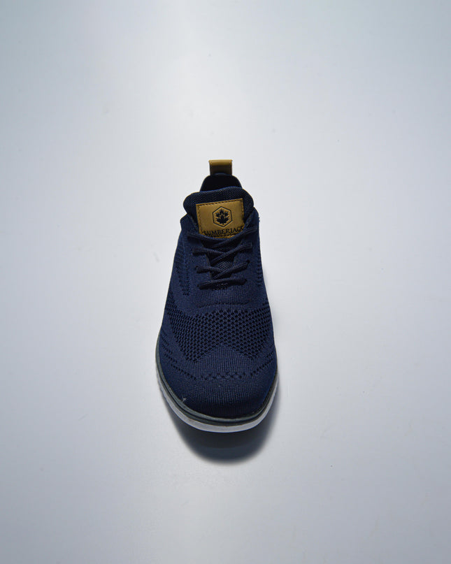LUMBERJACK ALEXANDERC27 SNEAKERS IN TELA BLU