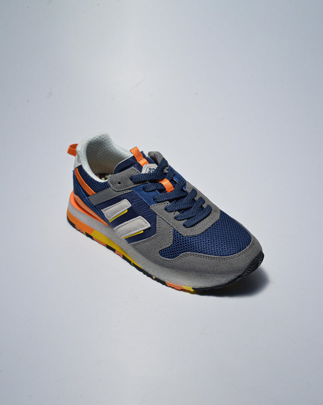 LUMBERJACK WARNERN55 SNEAKERS GRIGIA-BLU