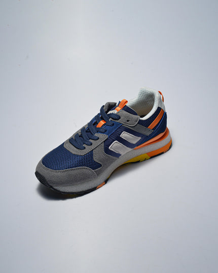 LUMBERJACK WARNERN55 SNEAKERS GRIGIA-BLU