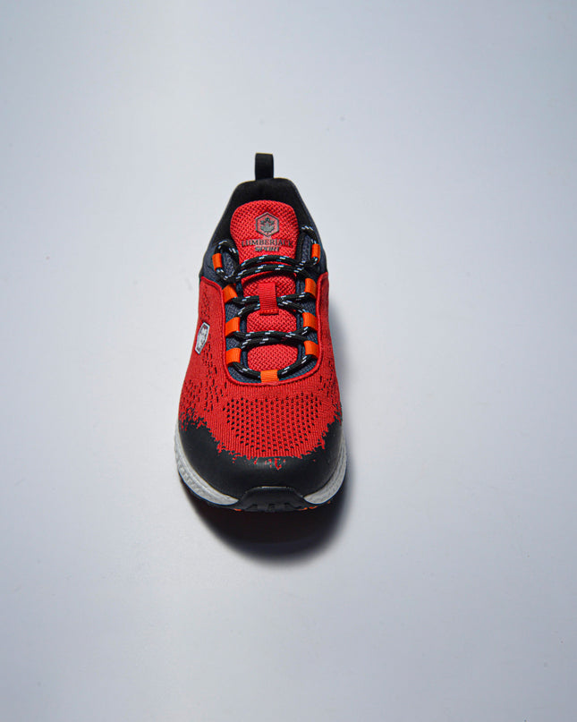 LUMBERJACK LINEC27 SNEAKERS IN TELA ROSSA