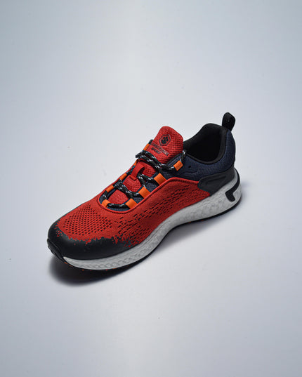 LUMBERJACK LINEC27 SNEAKERS IN TELA ROSSA