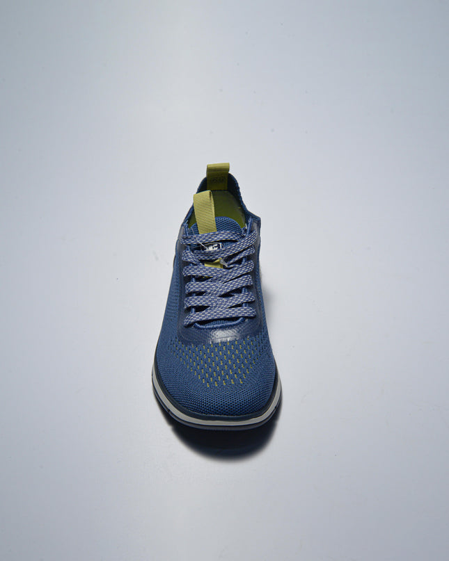 LUMBERJACK FREEBOUNDC27 SNEAKERS IN TELA BLU-LIME