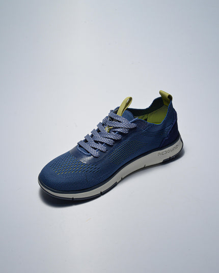 LUMBERJACK FREEBOUNDC27 SNEAKERS IN TELA BLU-LIME