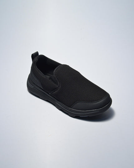 LUMBERJACK PADRENN47 SNEAKERS SLIP-ON IN TELA NERA
