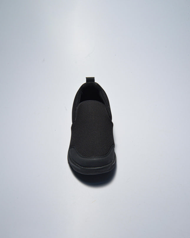 LUMBERJACK PADRENN47 SNEAKERS SLIP-ON IN TELA NERA