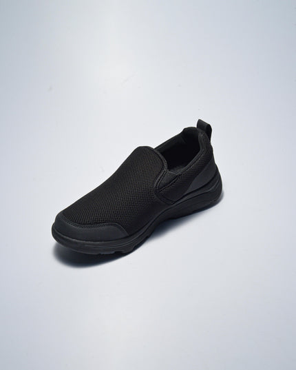 LUMBERJACK PADRENN47 SNEAKERS SLIP-ON IN TELA NERA