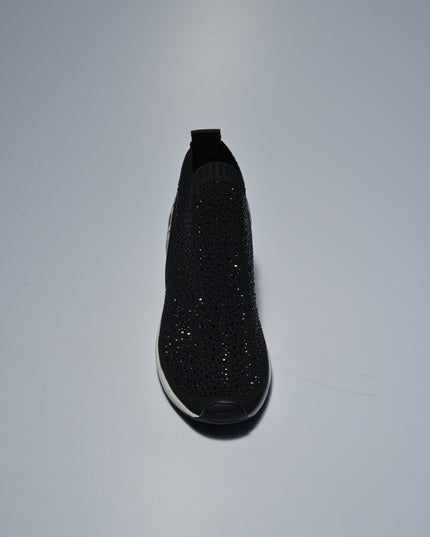 06 MILANO 0007 SNEAKERS CON ZEPPA NERA-BIANCA