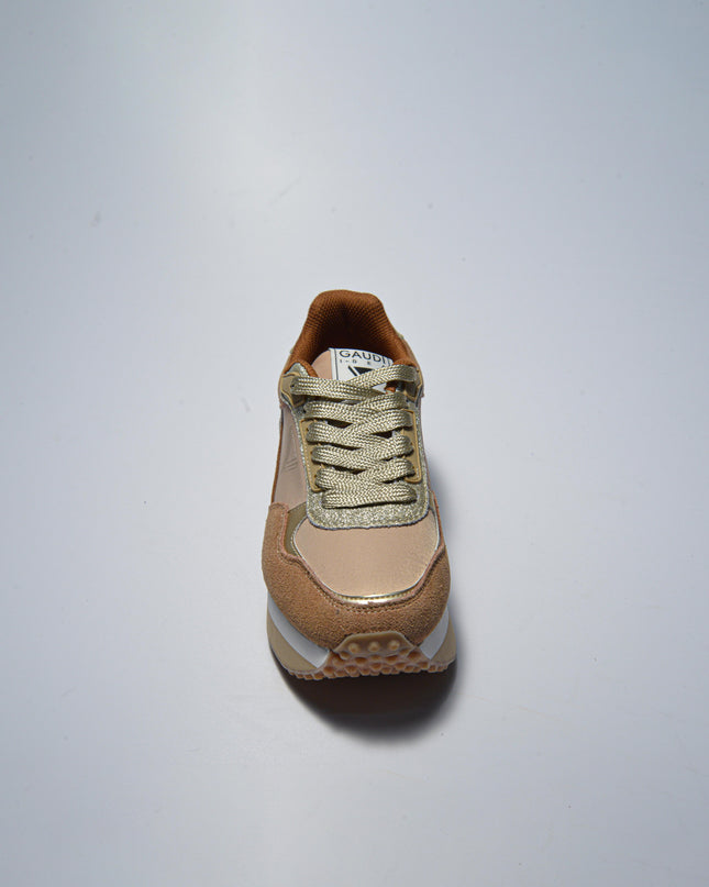 GAUDI 4211 SNEAKERS BEIGE-MARRONE