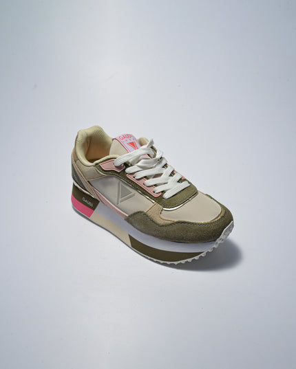 GAUDI 4360 SNEAKERS VERDE MILITARE-BEIGE