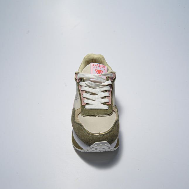 GAUDI 4360 SNEAKERS VERDE MILITARE-BEIGE