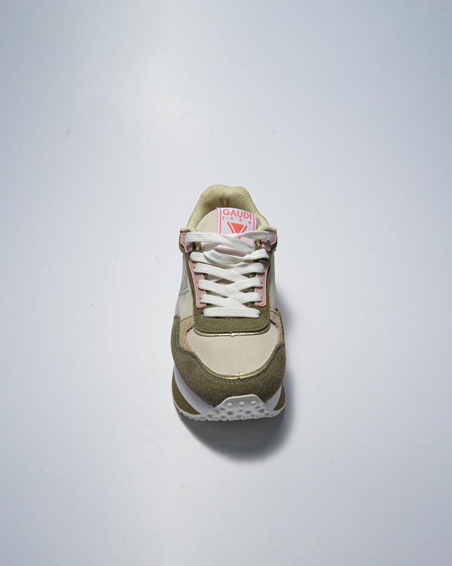 GAUDI 4360 SNEAKERS VERDE MILITARE-BEIGE