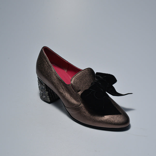 LE BABE 3556 C.C MOCASSINO BRONZO