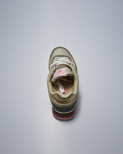 GAUDI 4360 SNEAKERS VERDE MILITARE-BEIGE