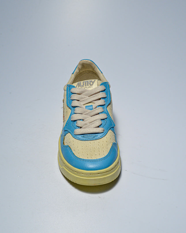 AUTRY LC03 C.C SNEAKERS BIANCA-CELESTE