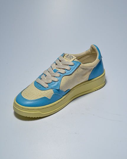 AUTRY LC03 C.C SNEAKERS BIANCA-CELESTE