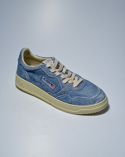 AUTRY S407 C.C SNEAKERS SCAMOSCIATA CELESTE