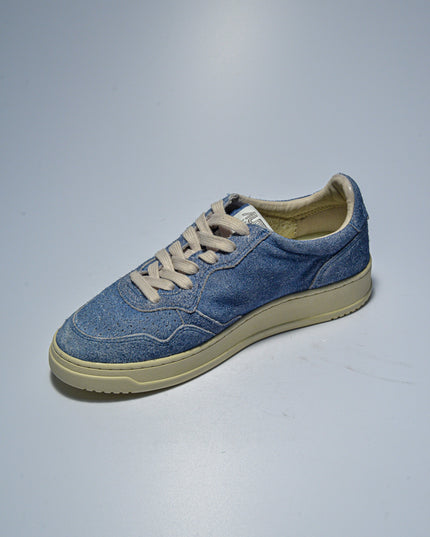 AUTRY S407 C.C SNEAKERS SCAMOSCIATA CELESTE