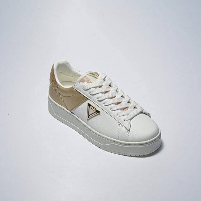 GAUDI 4321 SNEAKERS BIANCA-ORO