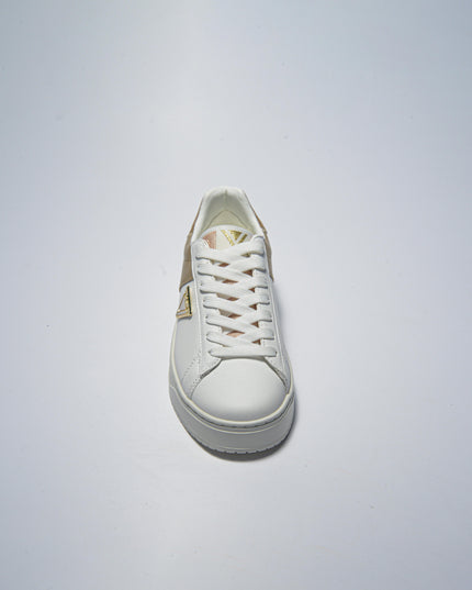 GAUDI 4321 SNEAKERS BIANCA-ORO