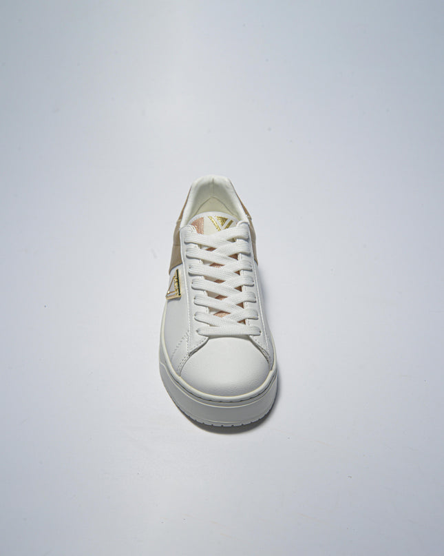 GAUDI 4321 SNEAKERS BIANCA-ORO