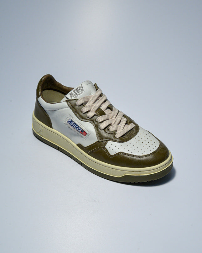 AUTRY WB33 C.C SNEAKERS BIANCA-OLIVE