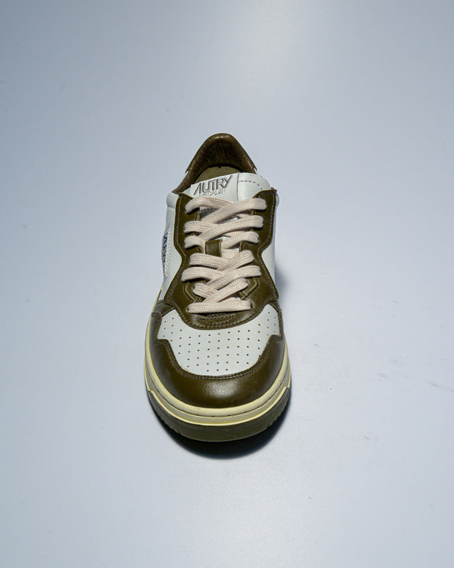 AUTRY WB33 C.C SNEAKERS BIANCA-OLIVE