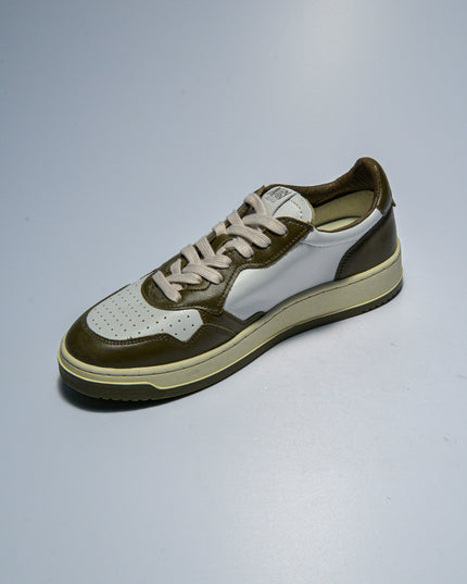 AUTRY WB33 C.C SNEAKERS BIANCA-OLIVE