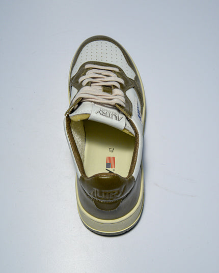AUTRY WB33 C.C SNEAKERS BIANCA-OLIVE