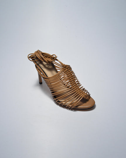 GAUDI C.C 2491 DECOLTE MARRONE CON LACCIO