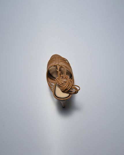 GAUDI C.C 2491 DECOLTE MARRONE CON LACCIO