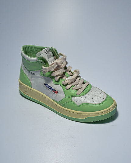 AUTRY WB24 C.C SNEAKERS BIANCA-VERDE