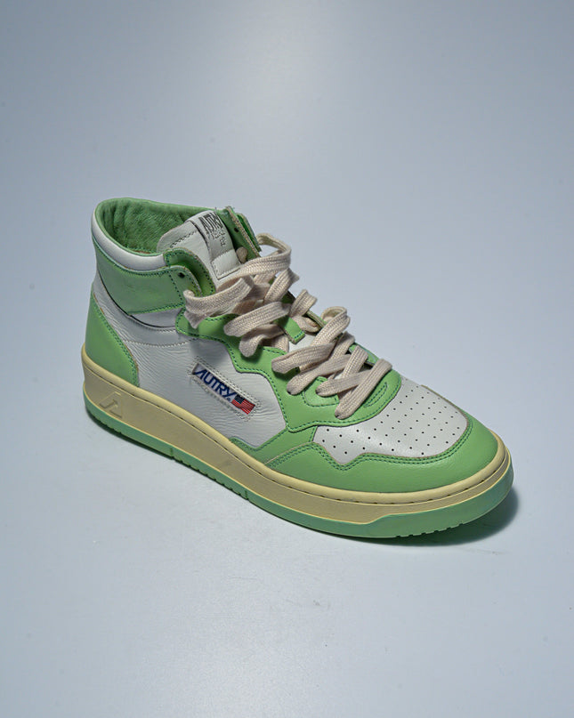AUTRY WB24 C.C SNEAKERS BIANCA-VERDE