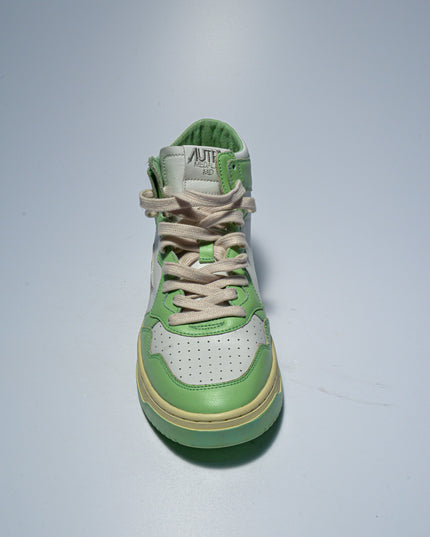 AUTRY WB24 C.C SNEAKERS BIANCA-VERDE