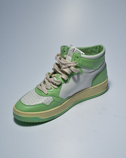 AUTRY WB24 C.C SNEAKERS BIANCA-VERDE