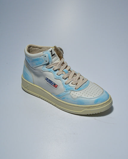 AUTRY AV04 C.C SNEAKERS BIANCA-CELESTE