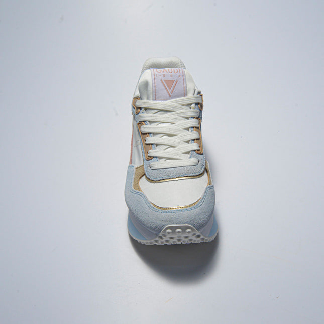 GAUDI C.C 4360 SNEAKERS CELESTE E MARRONE