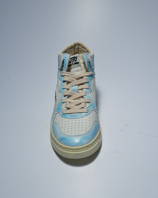 AUTRY AV04 C.C SNEAKERS BIANCA-CELESTE