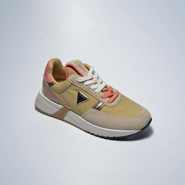 GAUDI 4072 SNEAKERS BEIGE-ROSA