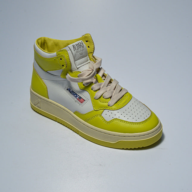 AUTRY WB27 C.C SNEAKERS BIANCA-GIALLA