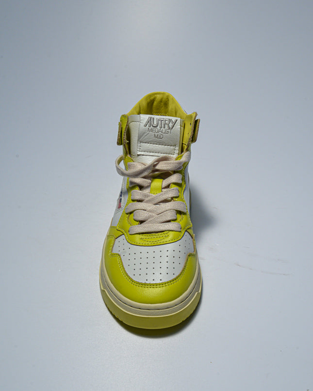 AUTRY WB27 C.C SNEAKERS BIANCA-GIALLA