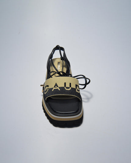 GAUDI 3783 SANDALO NERO-MARRONE