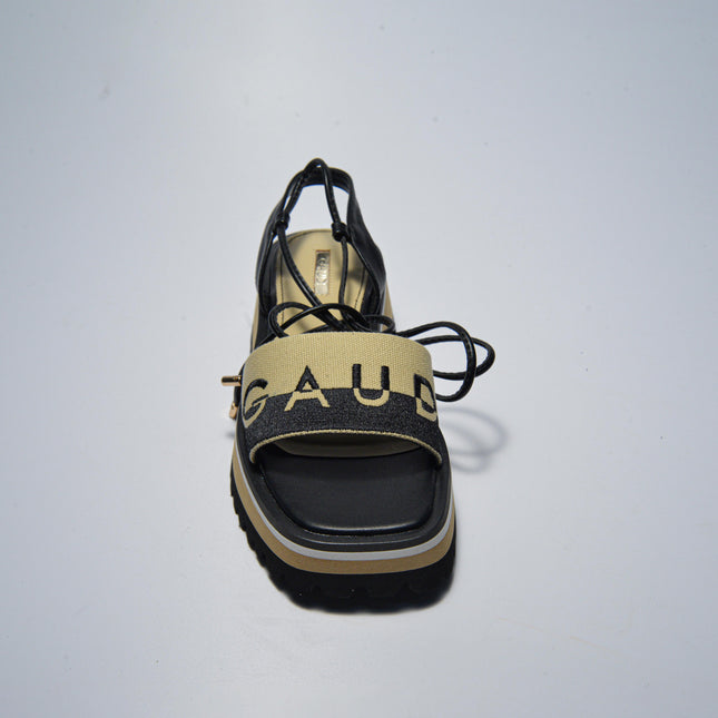 GAUDI 3783 SANDALO NERO-MARRONE