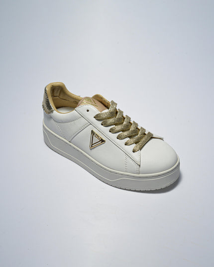 GAUDI 4710 SNEAKERS BIANCA-ORO