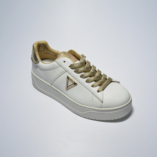GAUDI 4710 SNEAKERS BIANCA-ORO