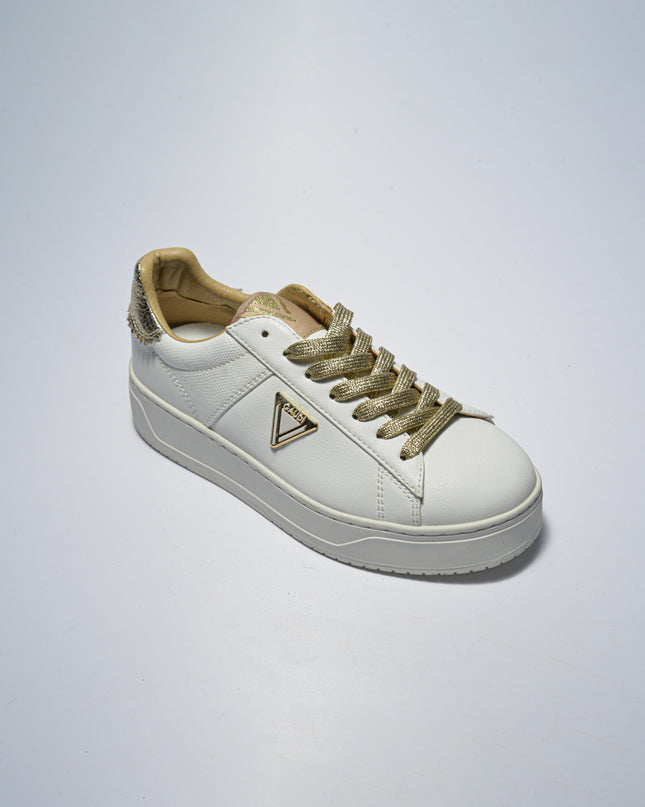 GAUDI 4710 SNEAKERS BIANCA-ORO