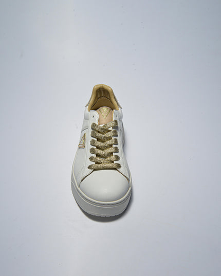 GAUDI 4710 SNEAKERS BIANCA-ORO