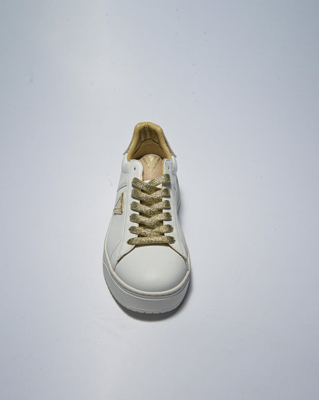 GAUDI 4710 SNEAKERS BIANCA-ORO